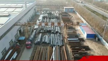 Factory and facilities of Qingyun Xinmao Steel Structure Co., Ltd.