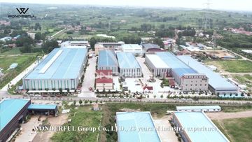 Factory and facilities of Shanghai Wonderful Materials Factory Co., Ltd.
