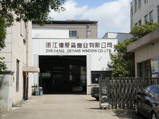 Factory and facilities of Zhejiang Deyans Window Co., Ltd.