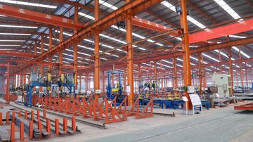 Factory and facilities of Qingdao Xinguangzheng Sino Building Co., Ltd