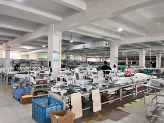Factory and facilities of Taizhou Yeshi Embroidery Machine Manufacture Co., Ltd