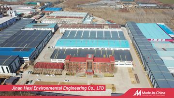 Factory and facilities of Jinan Hexi Environmental Engineering Co., Ltd