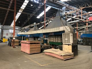 Factory and facilities of Linyi Laite Wood Factory