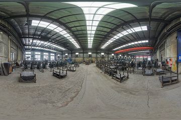 Factory and facilities of Dalian Huameilong Metal Products Co., Ltd