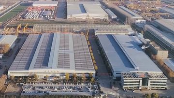 Factory and facilities of Henan Sinoko Cranes Co., Ltd.