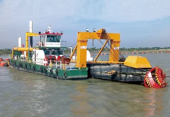 Factory and facilities of Shandong Sinosail Dredging Equipment Co., Ltd
