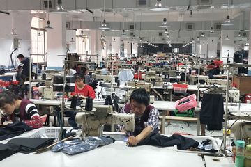 Factory and facilities of Guangzhou RJ Clothing Co., Ltd.