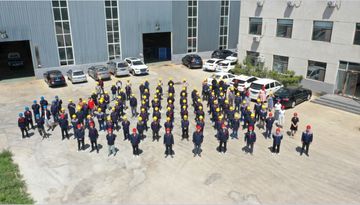 Factory and facilities of TAIYUAN HUAYE HEAVY INDUSTRY CO.,LTD