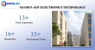 Factory and facilities of XIAMEN AOT ELECTRONICS TECHNOLOGY CO., LTD.
