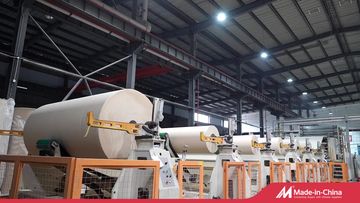 Factory and facilities of Sichuan Petrochemical Yashi Paper Co., Ltd.