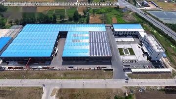 Factory and facilities of Yangzhou Xintong Transport Equipment Group Co., Ltd.