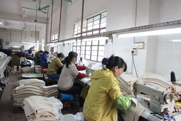 Factory and facilities of Guangzhou BaiNaJia Garment Co., Ltd