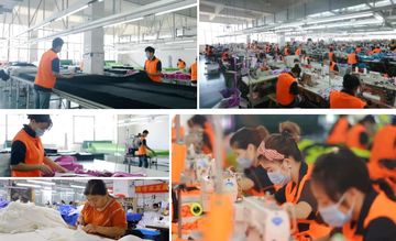 Factory and facilities of Guangzhou City Basic Clothing Co.,Ltd