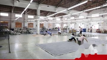 Factory and facilities of Foshan Shengyibo Carpet Co.,Ltd.