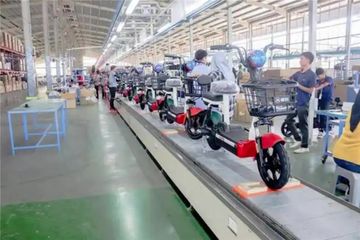 Factory and facilities of Linyi Yufeng Electric Vehicle Co., Ltd.