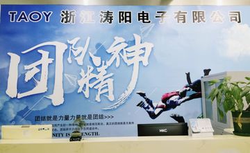 Factory and facilities of Zhejiang Taoyang Electronics Co., Ltd.