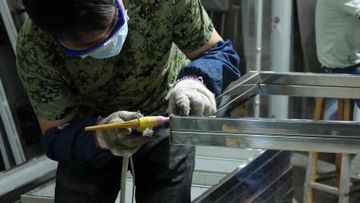Factory and facilities of Guangzhou Wei Ge Machinery Equipment Co., Ltd.