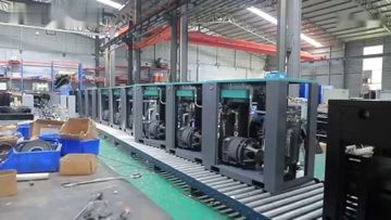 Factory and facilities of Shandong Compressor Import &amp; Export Co., Ltd.