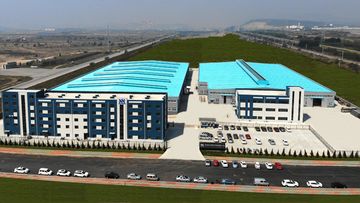 Factory and facilities of Dalian Eastfound Logistics Equipment Co., Ltd.