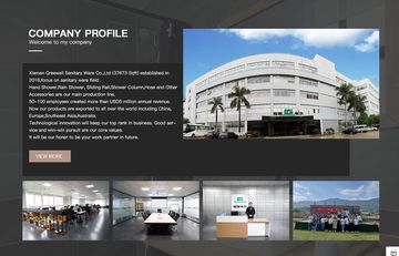 Factory and facilities of Xiamen Greenwell Sanitary Ware Co., Ltd.