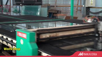 Factory and facilities of QINGDAO RICH GLASS CO., LTD.