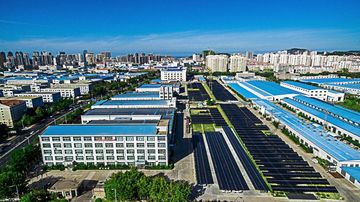 Factory and facilities of Weihai Guangwei Composites Co., Ltd.