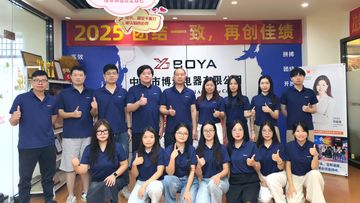 Factory and facilities of Zhongshan Boya Electric Appliance Co., Ltd.