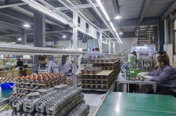 Factory and facilities of WUXI HUAYIN MEIHE ELECTRICMOTOR CO LTD