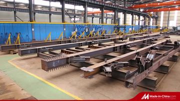 Factory and facilities of Qingdao Steel Building Co., Ltd.