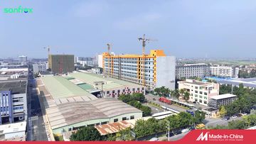 Factory and facilities of Guangdong Sansheng Appliances Co., Ltd.