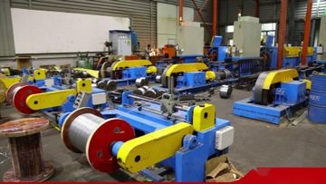 Factory and facilities of ZHEJIANG WANSHENG YUNHE STEEL CABLE CO., LTD.