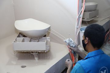 Factory and facilities of GUANGDONG YINGJIE SANITARY WARE TECHNOLOGY CO.,LTD