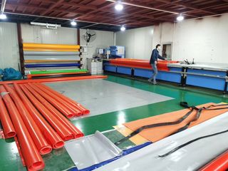 Factory and facilities of Zhengzhou Lesho Door Co., Ltd.
