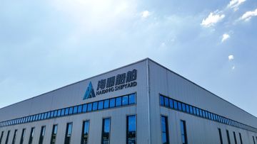 Factory and facilities of Shandong Haiding Shipbuilding Co., Ltd.