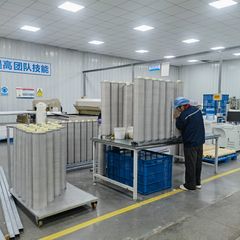 Factory and facilities of Xinxiang Jun Filters and Chemical Co.,Ltd