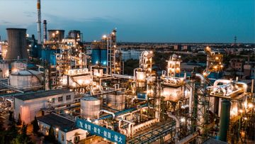 Factory and facilities of Shandong Yingkete Chemical Co., Ltd.