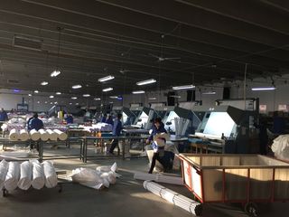 Factory and facilities of Hebei Wangbei Textile Trading Co., Ltd.