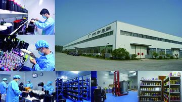 Factory and facilities of Guangzhou Neissry cosmetic Co., Ltd.