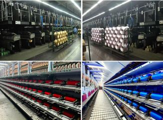 Factory and facilities of Hangzhou Manhe Textile Co., Ltd