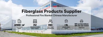 Factory and facilities of Jiangxi Suihua Fiberglass Co., Ltd.