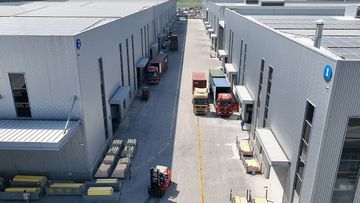 Factory and facilities of HAINING UNEED INDUSTRIAL MATERIAL CO., LTD.