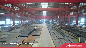 Factory and facilities of Anhui Yaohai Steel Structure Construction Co., Ltd.