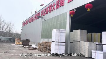 Factory and facilities of Linyi Zhongyong Building Materials Co., Ltd.