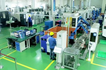 Factory and facilities of Wuhan Dengqi Servo Motor Technology Co., Ltd.
