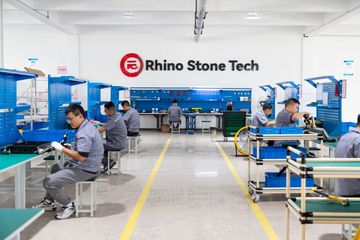 Factory and facilities of Qingdao Rhino Stone Intelligent Technology Co., LTD