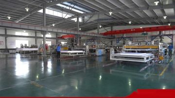 Factory and facilities of ZIBO DINGTIAN PLASTICS CO., LTD.