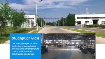 Factory and facilities of Shouguang Shuangyuan Glass Products Co., Ltd