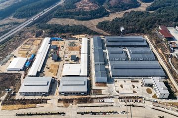 Factory and facilities of Fujian Wujun Charcoal Industry Co., Ltd.
