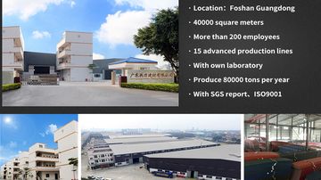 Factory and facilities of Guangdong Gongli New Materials Co., Ltd.
