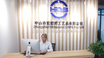 Factory and facilities of Zhongshan Hongdebo Crafts Co., Ltd.